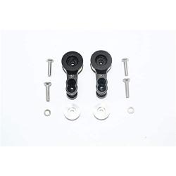 GPM for Traxxas E-Revo 2.0 VXL Brushless (86086-4) Upgrade Parts Aluminum 25T Servo Horn with Built-in Spring - 2Pc Set Black