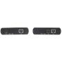 StarTech.com 4 Port USB 2.0 Extender Hub Over Cat5e/Cat6 Ethernet Cable (RJ45) - 330ft/100m Industrial Metal USB Extender Adapter Kit w/ESD Protection - Externally Powered - 480 Mbps (USB2004EXT2NA)