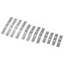 LoveinDIY 12pcs/Set Metal Damping Leaf Springs Spare Parts for WPL B14/B24/B16/B36/C14/C24/C34 RC Car Accessories