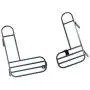 Rc Car Part, 2Pcs Tail Light Guard Rear Lamp Cover for Traxxas TRX-4 Rc Car, Metal Rear Lampshade Rc Car Part, 2Pcs Tail Light Guard Rear Lamp Cover for Traxxas TRX-4 Rc Car, Metal Rear Lampshade
