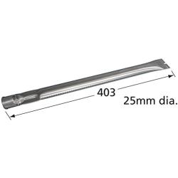 Music City Metals 16021 Stainless Steel Burner Replacement for Select Gas Grill Models by Broil-Mate, Huntington and Others