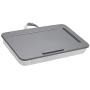 LapGear Sidekick Lap Desk with Device Ledge and Phone Holder - Gray - Fits Up to 15.6 Inch Laptops - Style No. 44215