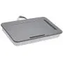 LapGear Sidekick Lap Desk with Device Ledge and Phone Holder - Gray - Fits Up to 15.6 Inch Laptops - Style No. 44215