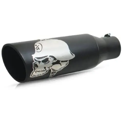 Gibson Performance Exhaust 61-1036 Metal Mulisha Stainless Steel Exhaust Tip, Black