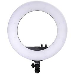 Nanlite Halo 18 Dimmable Adjustable Bicolor 18in LED Ring Light Kit with Carry Case (12-20252)