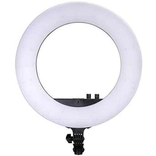 Nanlite Halo 18 Dimmable Adjustable Bicolor 18in LED Ring Light Kit with Carry Case (12-20252)