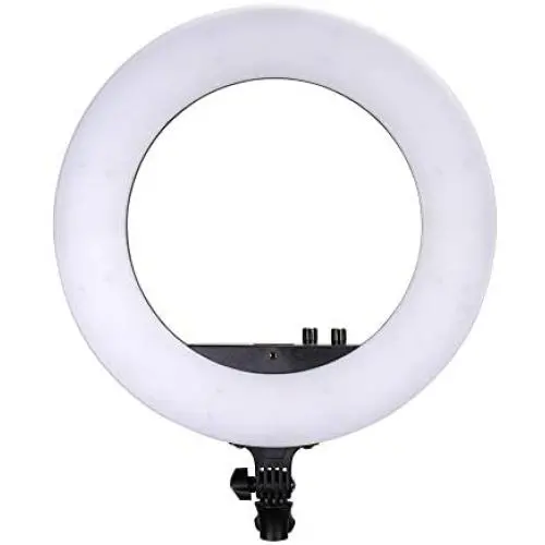 Nanlite Halo 18 Dimmable Adjustable Bicolor 18in LED Ring Light Kit with Carry Case (12-20252) Nanlite Halo 18 Dimmable Adjustable Bicolor 18in LED Ring Light Kit with Carry Case (12-20252)