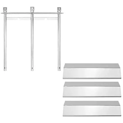 Hisencn Replacement Rebuild Kit fits Sonoma CGR27, CGR27LP, CGR30, CGR30LP Gas Grill Stainless Steel Burner, Stainless Steel Heat Plates Tent Hisencn Replacement Rebuild Kit fits Sonoma CGR27, CGR27LP, CGR30, CGR30LP Gas Grill Stainless Steel Burner, Stainless Steel Heat Plates Tent