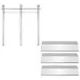 Hisencn Replacement Rebuild Kit fits Sonoma CGR27, CGR27LP, CGR30, CGR30LP Gas Grill Stainless Steel Burner, Stainless Steel Heat Plates Tent Hisencn Replacement Rebuild Kit fits Sonoma CGR27, CGR27LP, CGR30, CGR30LP Gas Grill Stainless Steel Burner, Stainless Steel Heat Plates Tent