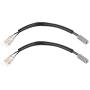 Senyar Turn Signal Wiring Adapter, 7.5in Turn Signal Wire Plugs Wiring Adapter Connector Plastic Metal Motorcycle Parts Replacement Fit for YZF‑R6 YZF‑R1 FZ6 FZ10