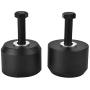 Senyar Front Leveling Kit, 2pcs Metal Front Leveling Lift Kit Automotive Replacement Parts 2 for F-ord Superduty F250 F350 4WD 2005-2019