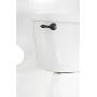 Toilet Handle Replacement Flush Lever - by LDR Global, Repair Replace Tank Flusher Handles with Matching Bath Decor Parts, Universal Mount Fits Front Side and Angle Mounts, Oil Rubbed Bronze Levers