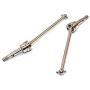Hong TTH - Parts & Accessories PX9200-28 2Pcs RC Car Universal Drive Shaft Metal Siamese Universal Axle for PX9200 1:12 High Speed Off Road RC Spear Parts