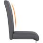 Yaheetech Dining Chairs High Back PU Leather Seat Metal Legs Modern Chair for Dining Room Home Kitchen Resturant Chairs, 6pcs