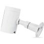 Wasserstein Adjustable Metal Mount with Universal Screw Compatible with Ring Stick Up Cam Battery and Ring Stick Up Cam Wired - Extra Flexibility for Your Ring Camera (White)