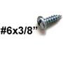 ArtRight 1/8'' Offset mounting Canvas Z Clips for Picture framing -- #6 x 3/8'' pan-Head Screws Included -- 144 Bulk Pack! �