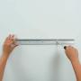 Hangman - Professional French Cleat – For Mirrors, Pictures, Ledges, Cabinets & Headboards - Aluminum: CBH-42