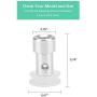 Float Valve Replacement for Instant Pot Lux 5, 6 Quart Qt, Replacement Float Valve Seal Parts with 3 Sealer Gasket