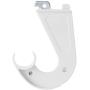 Rubbermaid Configurations Custom Closet Rod Hanger, White (1807641)