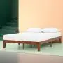 Zinus Wen 12 Inch Wood Platform Bed Frame / Solid Wood / Mattress Foundation with Wood Slat Support / No Box Spring Needed / Easy Assembly, Queen Zinus Wen 12 Inch Wood Platform Bed Frame / Solid Wood / Mattress Foundation with Wood Slat Support / No Box Spring Needed / Easy Assembly, Queen