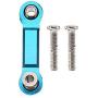 AtFipan A959-B A969 A979 k929 Metal Upgrade RC Car Parts Servo Rudder Rod - BLUE AtFipan A959-B A969 A979 k929 Metal Upgrade RC Car Parts Servo Rudder Rod - BLUE