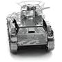 Metal Earth Fascinations MMS202 – 502464, Chi Ha Tank Construction Toy 2 Metal Board (Ages 14 +