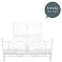 DHP Bombay Metal Bed Frame - Vintage Design - Full Size (White) DHP Bombay Metal Bed Frame - Vintage Design - Full Size (White)