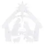 Best Choice Products 4ft Christmas Holy Family Nativity Scene, Outdoor Yard Decoration w/Water-Resistant PVC Best Choice Products 4ft Christmas Holy Family Nativity Scene, Outdoor Yard Decoration w/Water-Resistant PVC