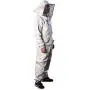 Forest Beekeeping Supply - Premium Cotton Beekeeping Suit With Round Veil | Suitable For Beginner and Commercial Beekeepers | Includes Metal Brass Zippers | Thumb Straps | Hive Tool Pockets - Medium Forest Beekeeping Supply - Premium Cotton Beekeeping Suit With Round Veil | Suitable For Beginner and Commercial Beekeepers | Includes Metal Brass Zippers | Thumb Straps | Hive Tool Pockets - Medium
