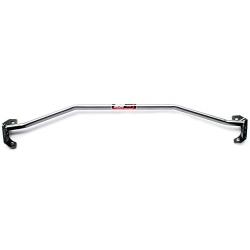 DC Sports CSB1004 Carbon Steel Front Single Bar Strut Bar, Gunmetal