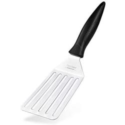 BOLEXINO Slotted Spatula Turner, Stainless Steel Slotted Flexible Turner, Kitchen Metal Spatula for Fish/Egg/Meat/Dumpling Turning, Flipping, Frying and Grilling, Dishwasher Safe