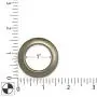 Dritz Home 44459 Round Curtain Grommets, 1-Inch, Antique Gold (8-Piece)