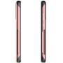 Ghostek Atomic Slim Aluminium Bumper Note 20 Case for Women Clear Back Pink Bumper Heavy Duty Rugged Shockproof Wireless Charging Compatible Phone Cover for 2020 Galaxy Note20 5G (6.7 Inch) - (Pink)