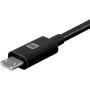 Monoprice USB-A to Micro B Cable - 6 Feet - Black, Polycarbonate Connector Heads, 2.4A, 22/30AWG - Select Series
