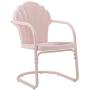 Crosley Tulip 2 Piece Chair Set Pastel Pink Gloss