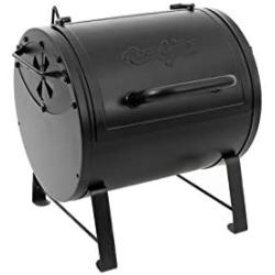 Char-Griller E82424 Side Fire Box Charcoal Grill, Black