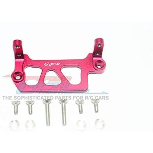 GPM for Traxxas Unlimited Desert Racer 4X4 (#85076-4) Upgrade Parts Aluminum Servo Mount - 1Pc Set Red