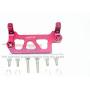 GPM for Traxxas Unlimited Desert Racer 4X4 (#85076-4) Upgrade Parts Aluminum Servo Mount - 1Pc Set Red