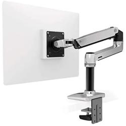 Ergotron – LX Desk Monitor Arm – 25-Inch Extension, Polished Aluminum