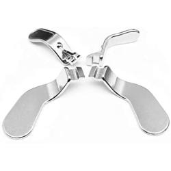 Elite Controller Paddles,Metal Stainless Steel Replacement Parts for Xbox One Elite Controller Series 2 Model 1797-4 PCS (Silver)