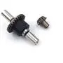 XIANYUNDIAN Metal Upgrades for Wltoys 12428 12423 12628 RC Car Spare Part Upgrade Metal Front Rear Differential Gear Set 12428-0091/0133 Repair Parts (Color : Front Differential)