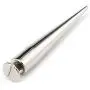 Uviviu 20 Pcs 55mm Spike and Studs, Metalic Rivet Screw on Cone for Leather Crafts Punk DIY Clothing (55MMX20Pcs, Silvery)