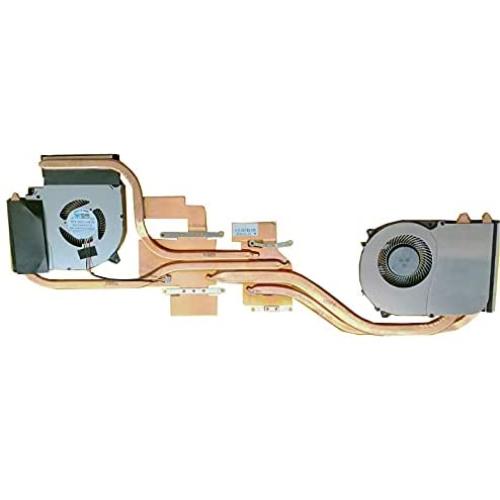 Laptop 4PIN CPU GPU Fan&Heatsink for CLEVO NH70RAQ NH70RHQ NH70RCQ 6-31-NH7EN-100
