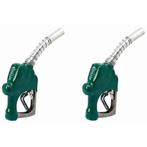 Husky 696310N-03 New 1HS Heavy Duty Diesel Nozzle with 3-Notch Hold Open Clip and Metal Hand Guard (Pack of 2)