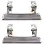 Evan-Fischer EVA18772065554 Exterior Door Handles for Set of 2 Front Left and Right Side Metal Chrome