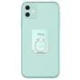 iRing Link-Detachable Plate for Wireless Charging, Include Hook Mount for Wall or Car Cradle. Cell Phone Ring Grip Finger Holder Mobile Stand for iPhone, Samsung, Android Smartphone(Green)