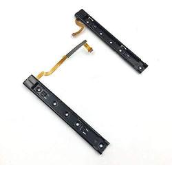 Left Right R L Slider Rail with Flex Cable Fix Part Replacement for Nintendo Switch NS NX Joy-Con Console