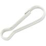 200Pcs Durable Metal Lanyard Hook DIY Jewelry Basics Lanyard Hook Lanyard Zipper Pull Id Card