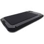 iPhone 8 Case,iPhone 7 Case,Marrkey 360 Full Body Protective Cover Heavy Duty Shockproof [Tough Armour] Aluminum Alloy Metal Case with Silicone Built-in Screen Protector for iPhone 7/8 - Black