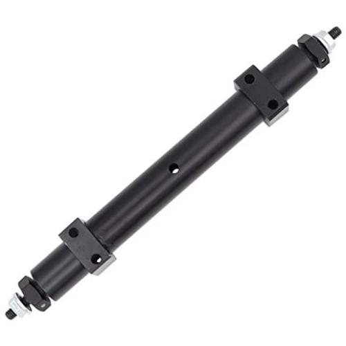 ZYCST Metal Non-Powered Rear Axle Tail Axle Upgrade Accessory Fit for Tamiya 1/14 RC Tractor Trailer Rear Axle Spare Parts (Black) (120mm)